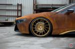 BMW i8 Austin Mahone Rusted by MetroWrapz on Vossen Wheels (VPS-305T) 2016 года